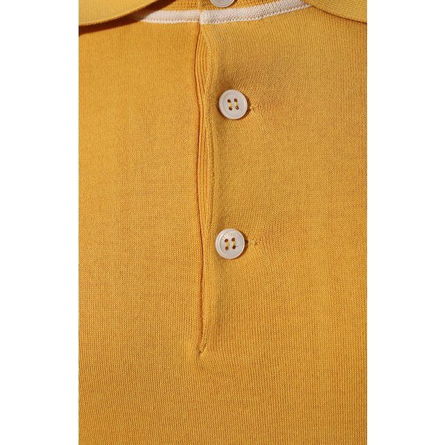 фото Хлопковое поло brunello cucinelli