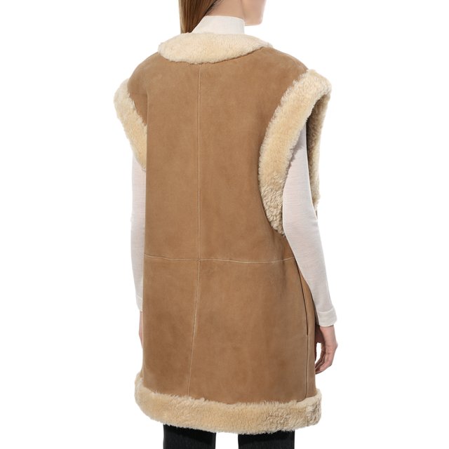 фото Меховой жилет polo ralph lauren