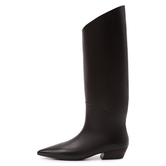 фото Кожаные сапоги puntello marsell