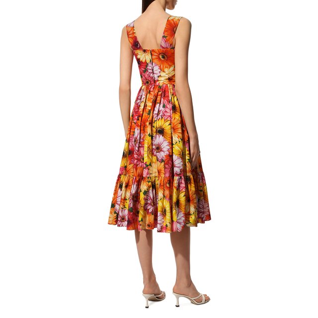 фото Хлопковое платье dolce & gabbana