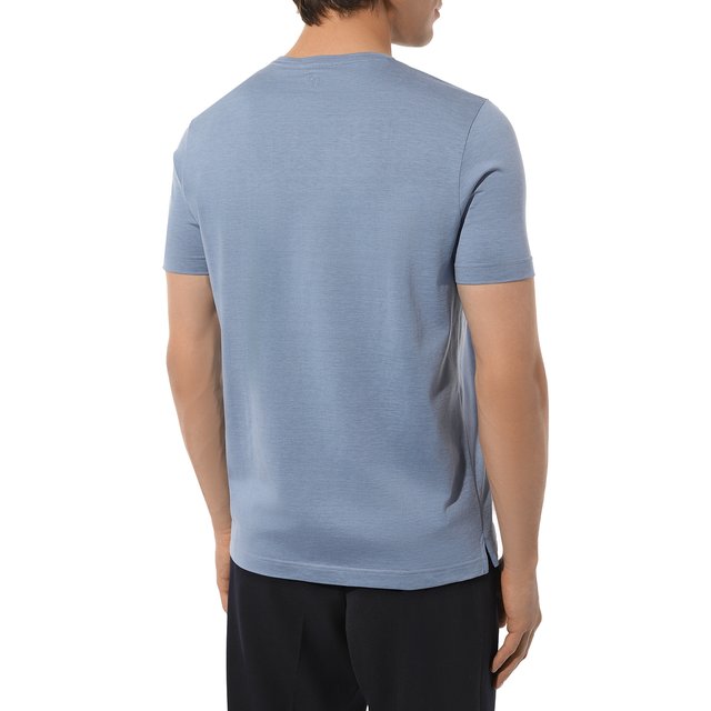 фото Футболка из шелка и хлопка colombo