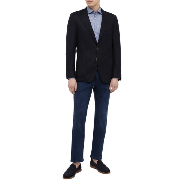 фото Хлопковая рубашка zilli sport