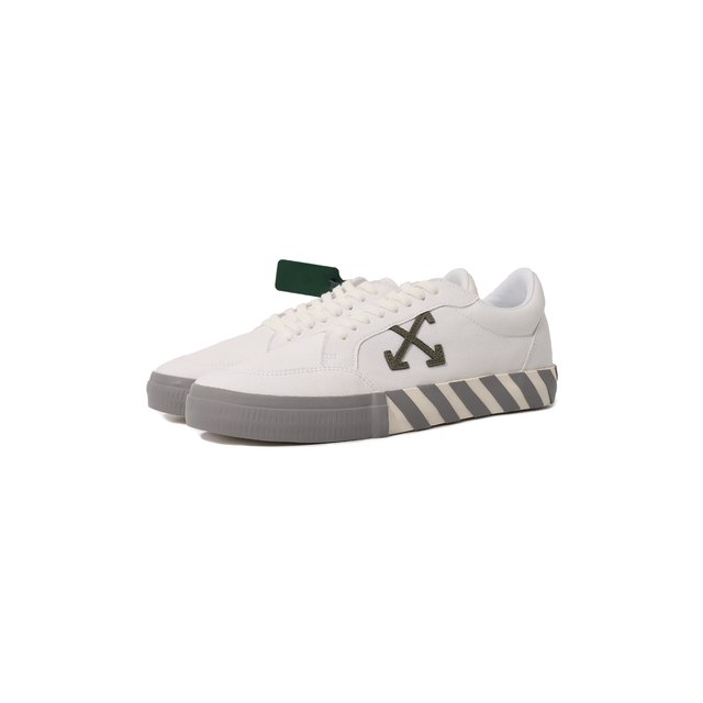 фото Текстильные кеды vulcanized off-white