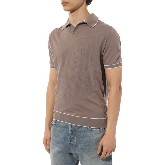 фото Хлопковое поло stefano ricci