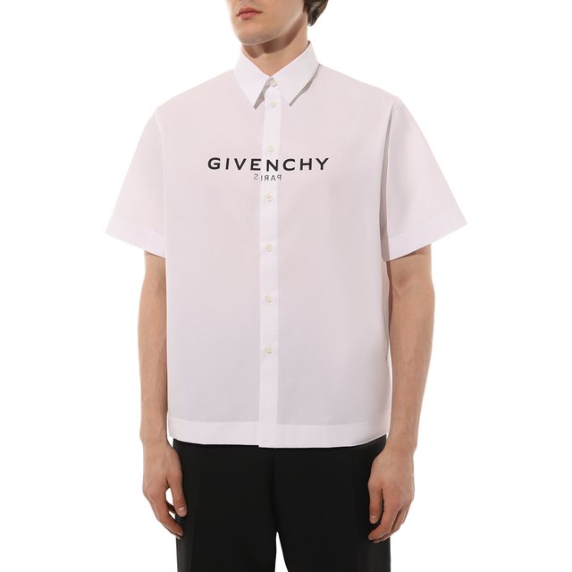 фото Хлопковая рубашка givenchy