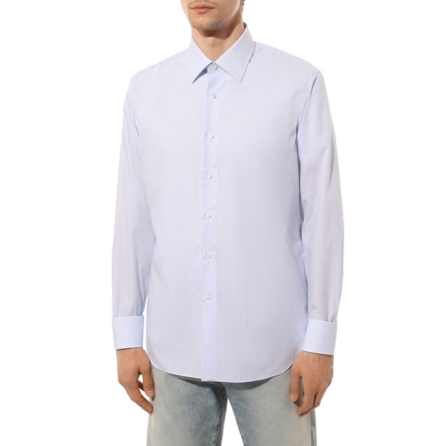 фото Хлопковая рубашка alessandro gherardi