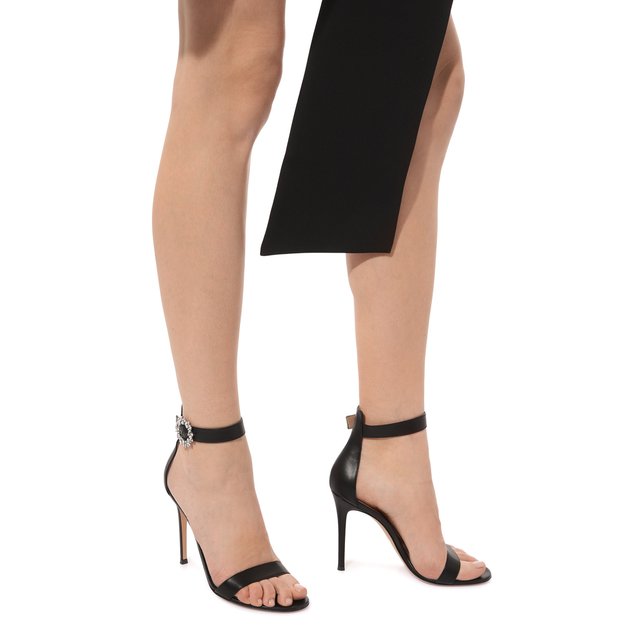 фото Кожаные босоножки gianvito rossi