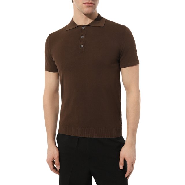 фото Хлопковое поло daniele fiesoli