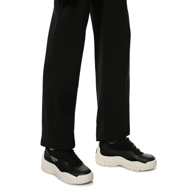 фото Кожаные кроссовки gumboy valentino