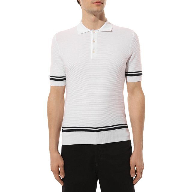 фото Хлопковое поло canali