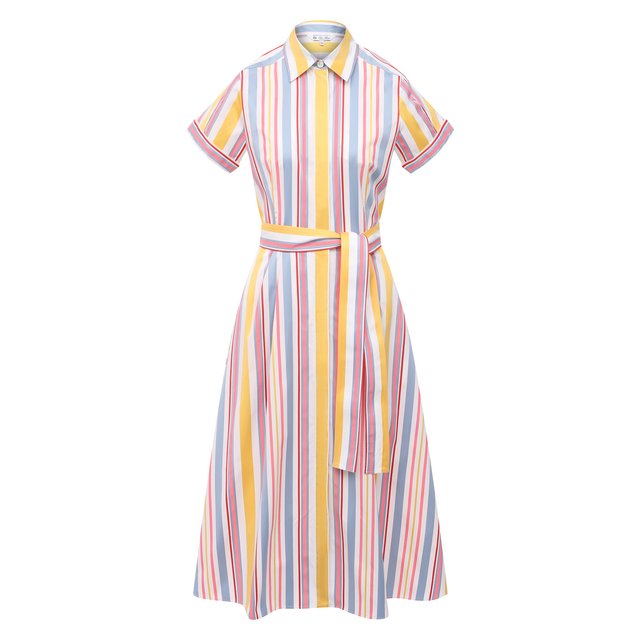 фото Хлопковое платье loro piana