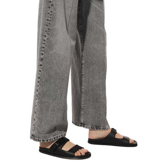 фото Кожаные шлепанцы emma bally