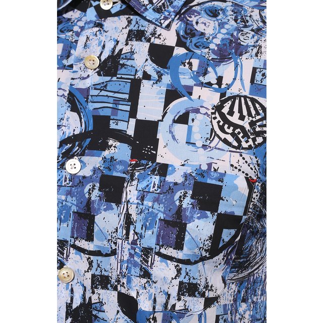 фото Хлопковая рубашка kiton