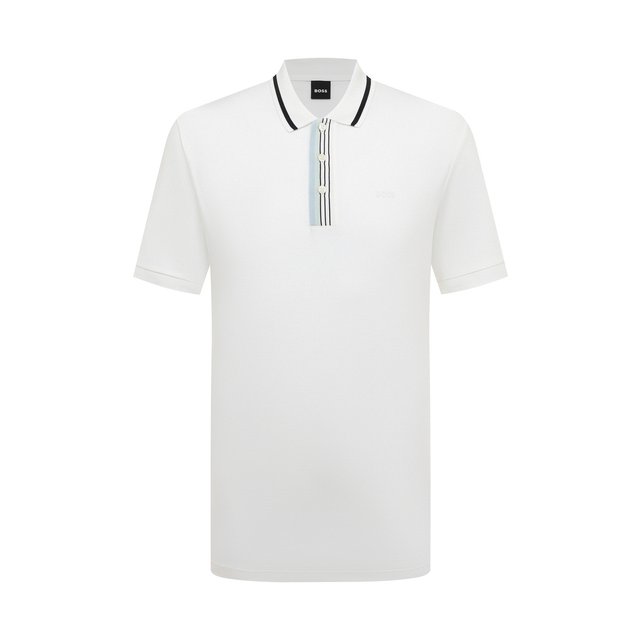 фото Хлопковое поло boss