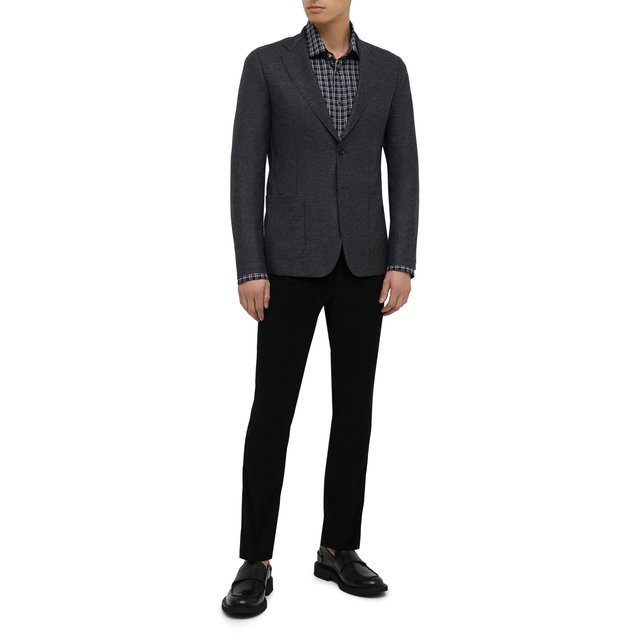 фото Хлопковые брюки brioni