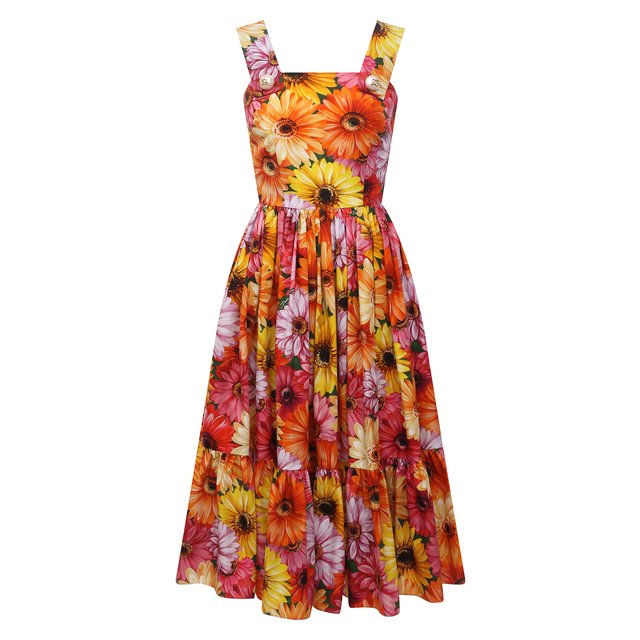 фото Хлопковое платье dolce & gabbana