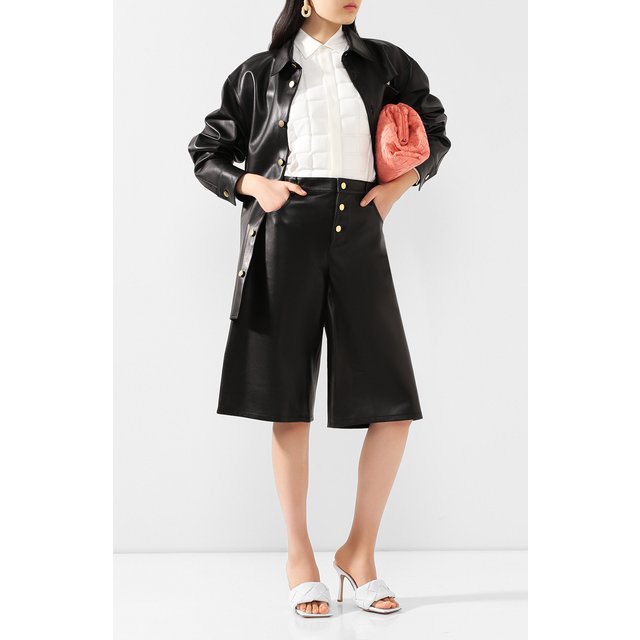 фото Кожаные шорты bottega veneta