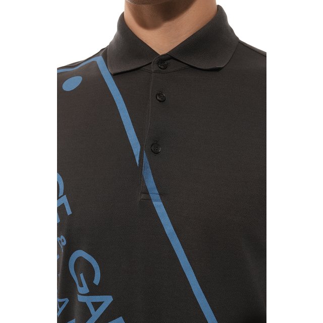 фото Хлопковое поло dolce & gabbana