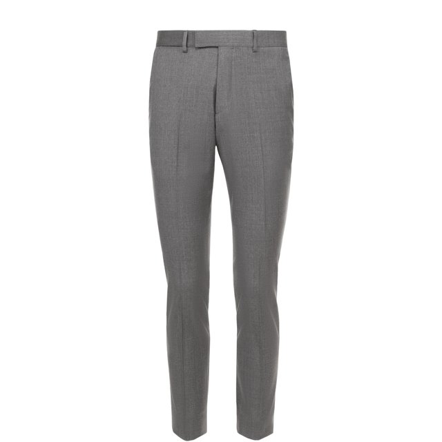 фото Шерстяные брюки прямого кроя ralph lauren