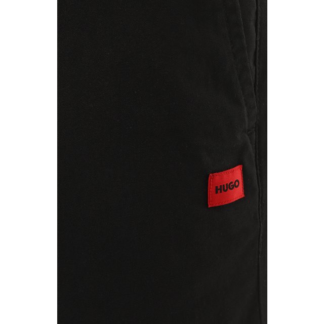 фото Хлопковые брюки hugo