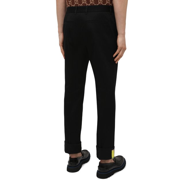 фото Хлопковые брюки versace