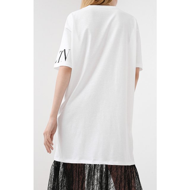 фото Хлопковое платье valentino