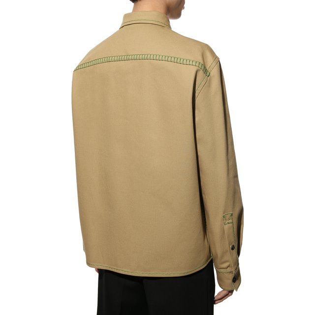 фото Хлопковая рубашка bottega veneta