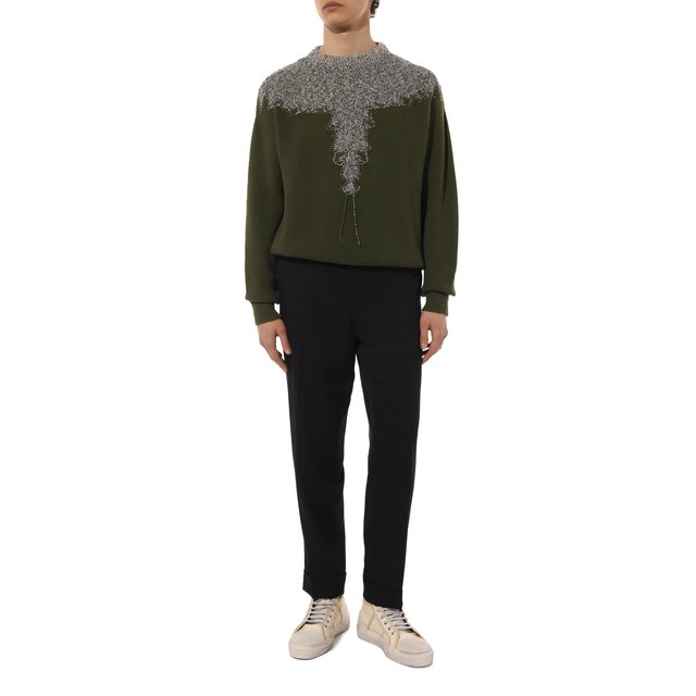 фото Свитер из хлопка и вискозы marcelo burlon