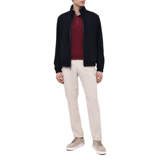 фото Хлопковое поло zegna couture