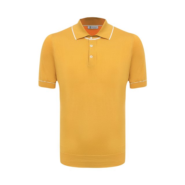 фото Хлопковое поло brunello cucinelli