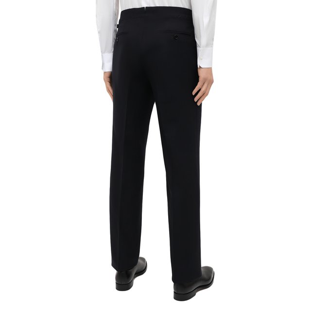 фото Шерстяные брюки прямого кроя tom ford