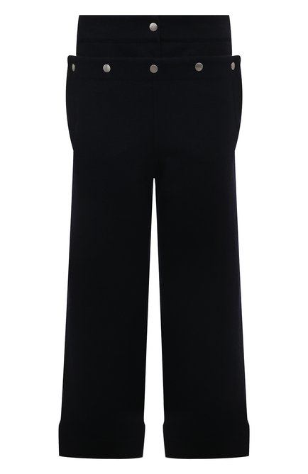 Женские брюки JIL SANDER темно-синего цвета по цене 116500 руб., арт. J40KA0140/J41423 | Фото 1