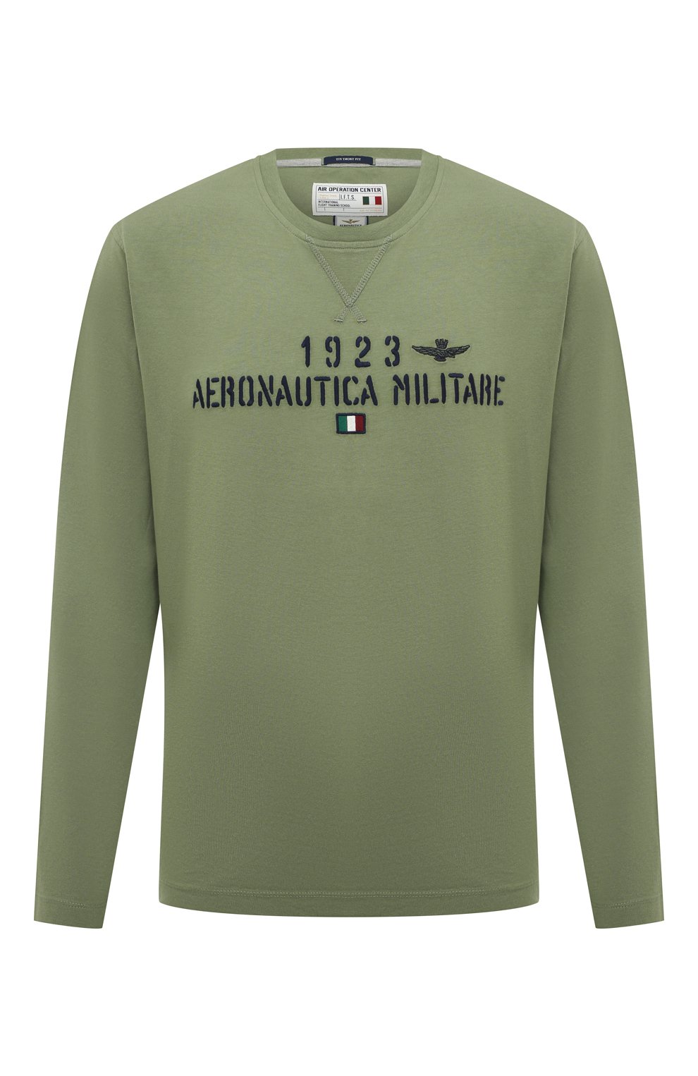 Хлопковый лонгслив Aeronautica Militare 231/TS2052J584