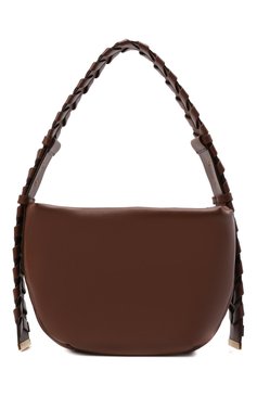 Женская сумка mackintosh small STELLA MCCARTNEY коричневого цвета, арт. 700271/W8872 | Фото 1 (Сумки-технические: Сумки top-handle; Материал: Текстиль, Экокожа; Размер: small)