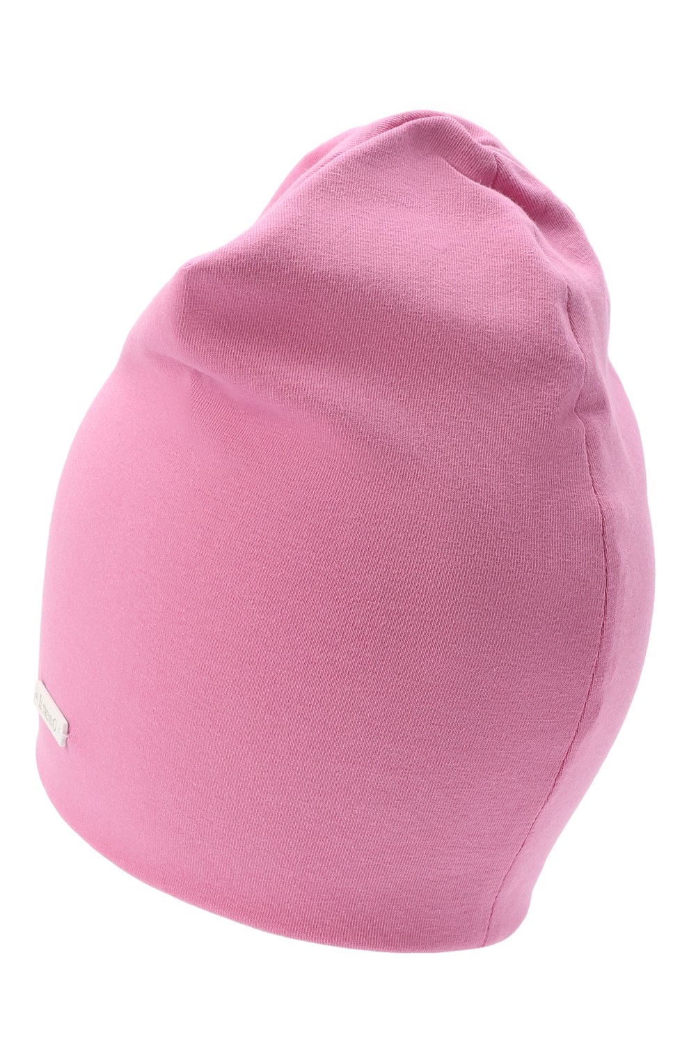 Детского хлопковая шапка IL TRENINO розового цвета, арт. 22 8093 | Фото 2 (Материал: Текстиль, Хлопок)