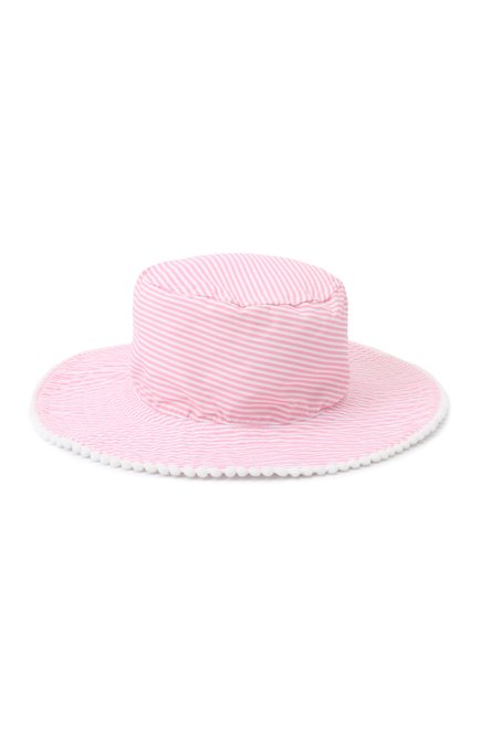 Детская шляпа SNAPPER ROCK розового цвета, арт. 680 | Фото 2 (Материал: Хлопок, Текстиль)