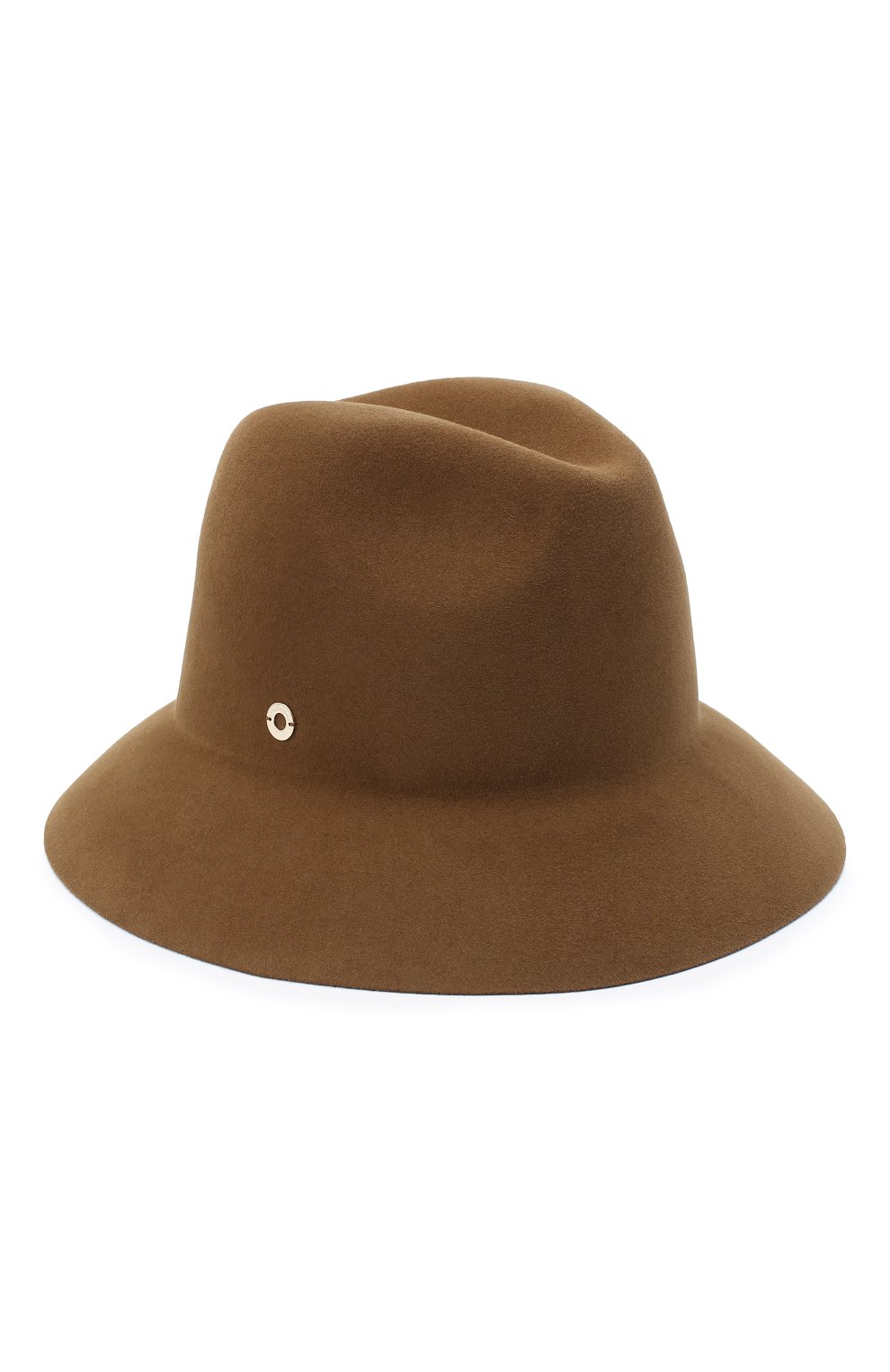 Женская фетровая шляпа ingrid LORO PIANA коричневого цвета, арт. FAL3434 | Фото 1 (Материал: Текстиль, Шерсть; Региональные ограничения белый список (Axapta Mercury): RU)