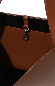 Женский сумка-тоут mami FRENZLAUER светло-коричневого цвета, арт. MAMI/TAN | Фото 5 (Сумки-технические: Сумки-шопперы; Размер: medium; Материал: Натуральная кожа)