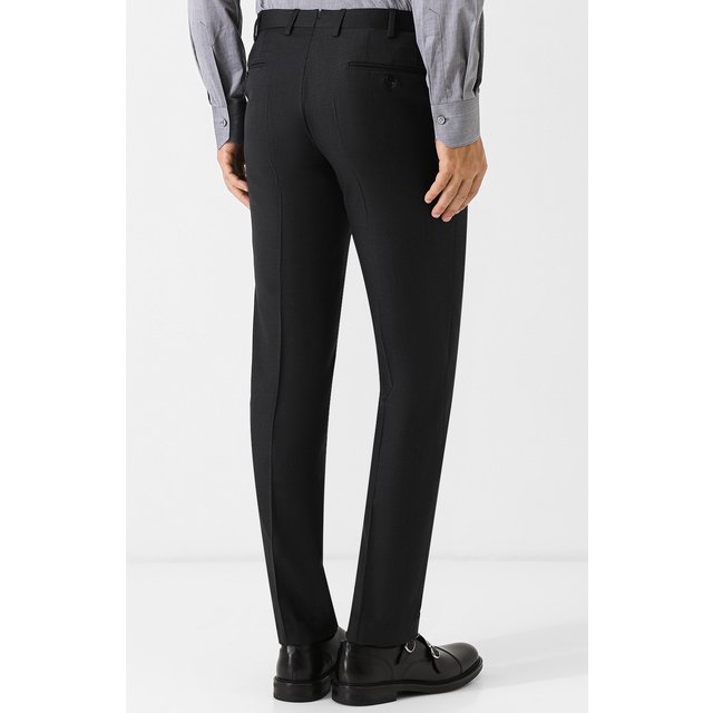 фото Шерстяной костюм с однобортным пиджаком brioni