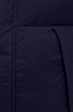 Мужская пуховая куртка armstrong CANADA GOOSE темно-синего цвета, арт. 5076M | Фото 5 (Мужское Кросс-КТ: пуховик-короткий, Пуховик-верхняя одежда, Верхняя одежда; Рукава: Длинные; Материал внешний: Синтетический материал; Стили: Гранж; Кросс-КТ: Пуховик; Материал сплава: Проставлено; Материал подклада: Синтетический материал; Драгоценные камни: Проставлено; Длина (верхняя одежда): Короткие; Материал утеплителя: Пух и перо)
