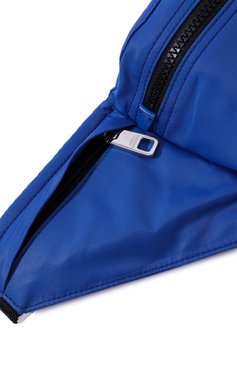 Мужская текстильная поясная сумка DOLCE & GABBANA синего цвета, арт. BM2194/AG186 | Фото 3 (Случай: Повседневный; Материал сплава: Проставлено; Нос: Не проставлено; Материал: Текстиль; Драгоценные камни: Проставлено; Размер: large)