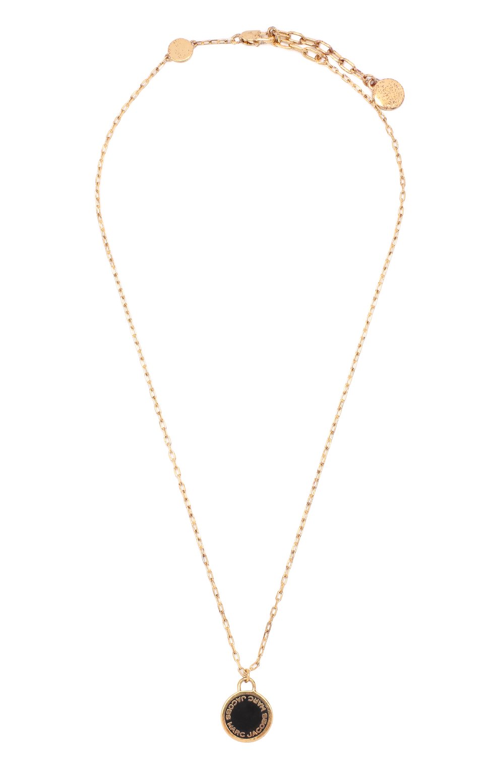 Женская колье с подвеской MARC JACOBS (THE) золотого цвета, арт. M0008546 | Фото 1 (Статус проверки: Требуются правки, Проверена категория; Материал: Металл)