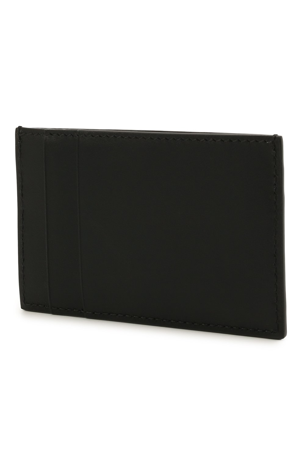 Мужской кожаный футляр для кредитных карт ALEXANDER MCQUEEN черного цвета, арт. 602144/1AACF | Фото 2 (Материал: Натуральная кожа; Материал сплава: Проставлено; Нос: Не проставлено)