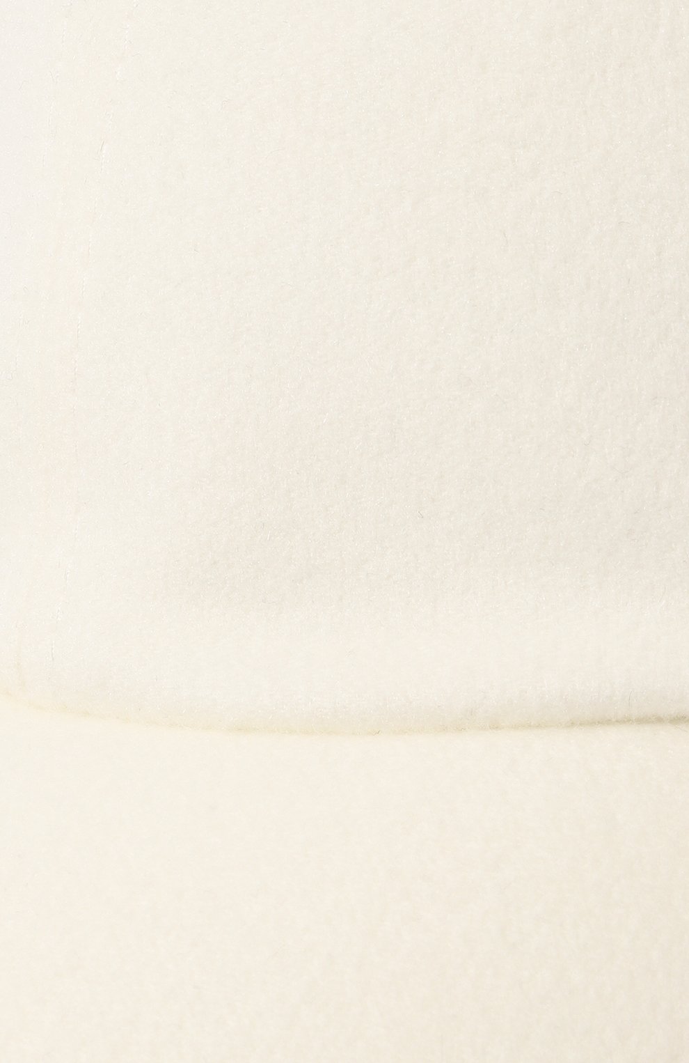 Женская бейсболка из шерсти и кашемира MANZONI24 белого цвета, арт. 22M405-DB1 | Фото 4 (Материал: Текстиль, Кашемир, Шерсть; Материал сплава: Проставлено; Нос: Не проставлено)