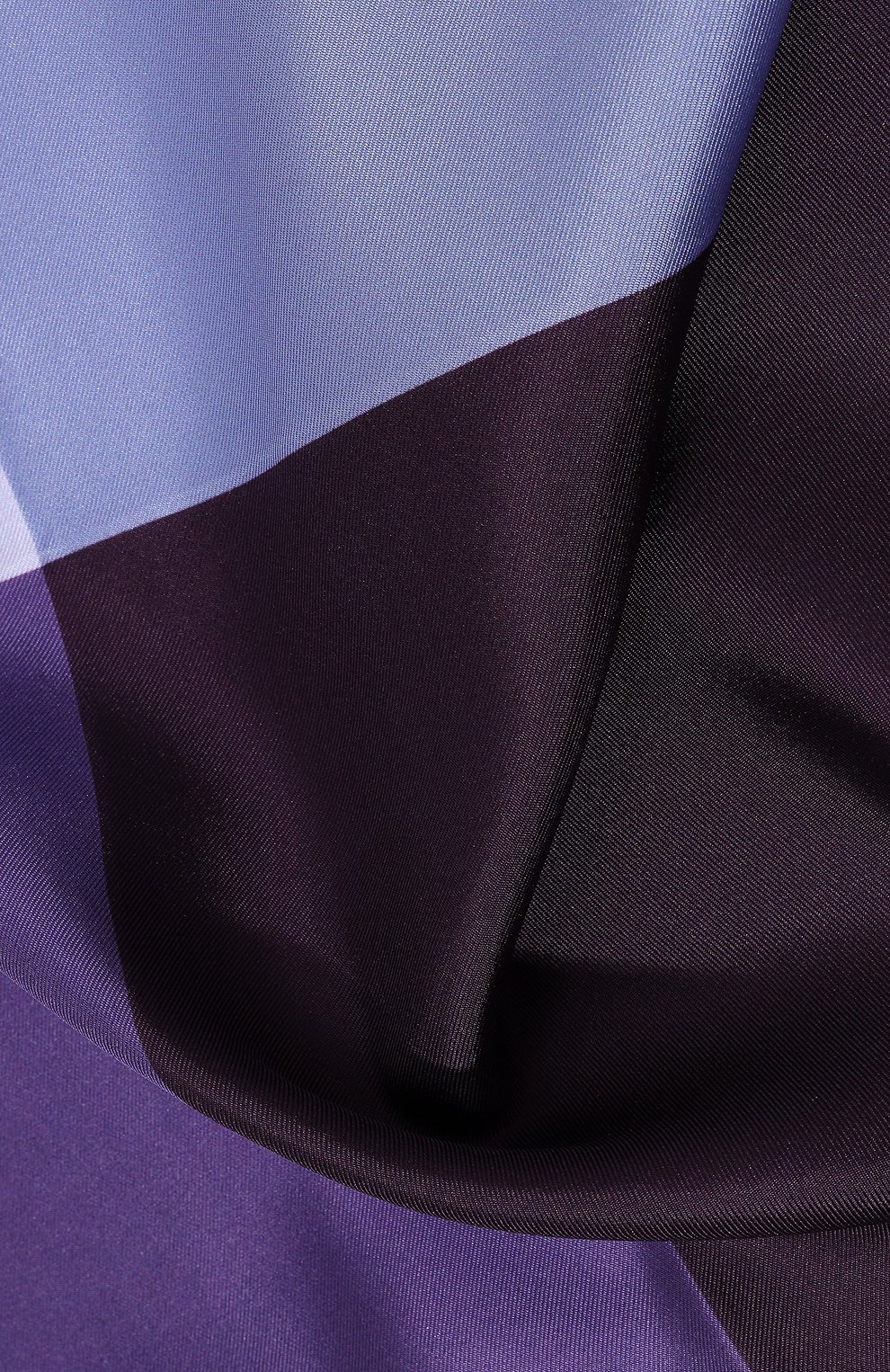 Мужской шелковый платок LANVIN фиолетового цвета, арт. HANDKERCHIEFS/5834 | Фото 2 (Материал: Текстиль, Шелк; Материал сплава: Проставлено; Нос: Не проставлено)