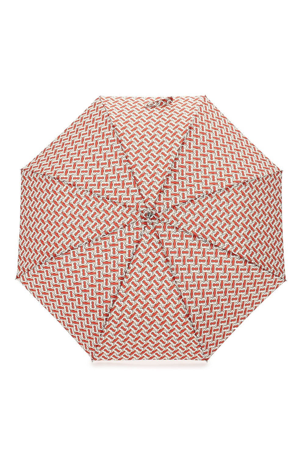 Женский складной зонт BURBERRY оранжевого цвета, арт. 8017029 | Фото 1 (Материал: Текстиль, Синтетический материал; Статус проверки: Проверено, Проверена категория)