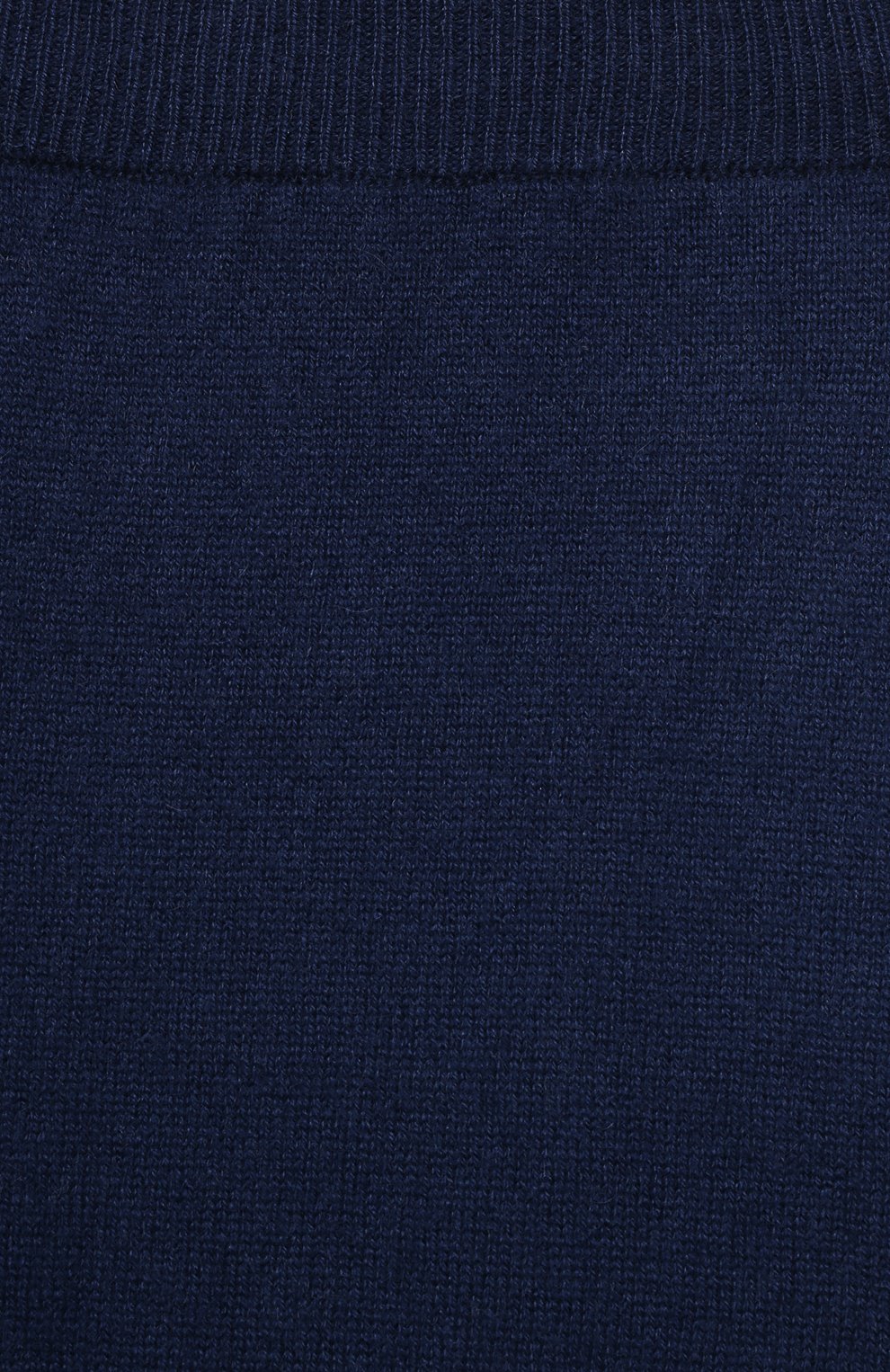 Детские кашемировые джоггеры GIORGETTI CASHMERE темно-синего цвета, арт. MB1683/8A-14A | Фото 3 (Материал внешний: Шерсть, Кашемир; Девочки Кросс-КТ: Брюки-одежда, Джоггеры-одежда; Ростовка одежда: 10 - 11 лет | 140 - 146см, 12 лет | 152 см, 13 - 15 лет | 158 см, 8 лет | 128 см)
