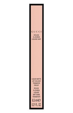 Жидкая губная помада rouge à lèvres liquide mat, оттенок 607 vanessa violet GUCCI  цвета, арт. 3616303311278 | Фото 3 (Финишное покрытие: Матовый)