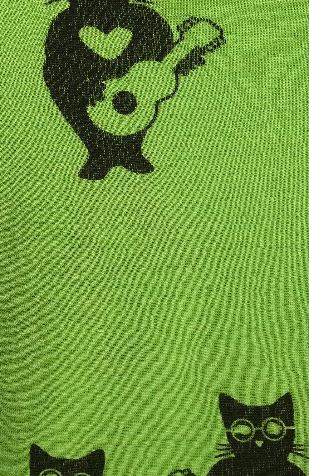Детский комплект из лонгслива и брюк WOOL&COTTON зеленого цвета, арт. PRUFP | Фото 6 (Кросс-КТ НВ: Костюм; Материал внешний: Шерсть)