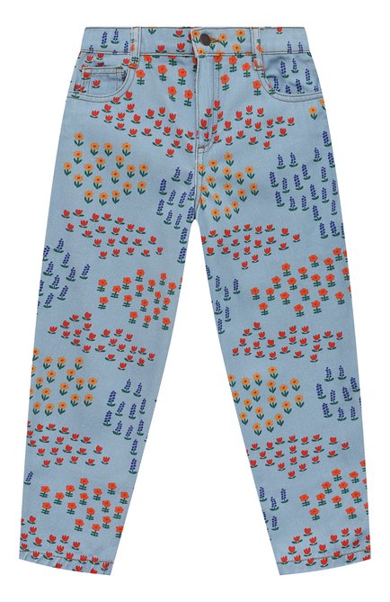 Детские джинсы TINYCOTTONS голубого цвета, арт. AW23-207 | Фото 1 (Материал сплава: Проставлено; Материал внешний: Хлопок; Нос: Не проставлено)